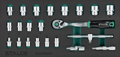 Zestaw kluczy nasadowych 38 6-24mm 22elem 90T CrV wkład EVA.jpg