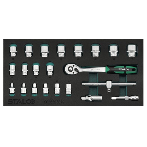 Zestaw kluczy nasadowych 38 6-24mm 22elem 72T CrV wkład EVA.jpg