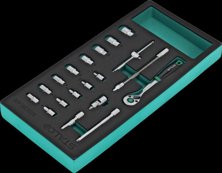 Zestaw kluczy nasadowych 14 4-14mm 19elem 90T CrV wkład EVA 2.jpg