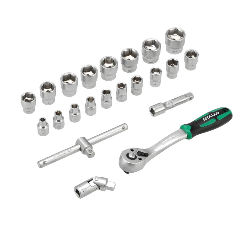 Zestaw kluczy nasadowych 38 6-24mm 22elem 72T CrV wkład EVA 2.jpg