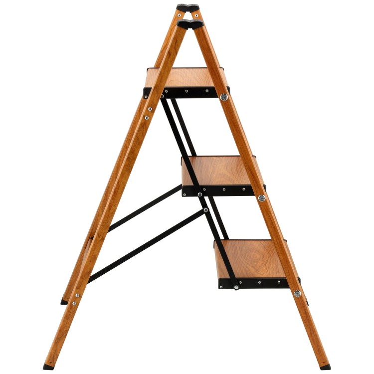 Drabina składana drewnopodobna 3-stopnie bez uchwytu STALCO PERFECT S020140413 2.jpg